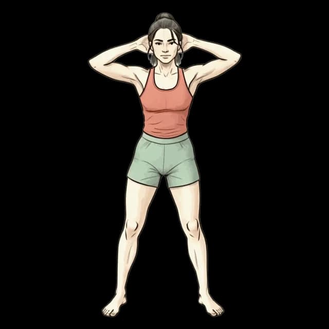 Air Squats illustration
