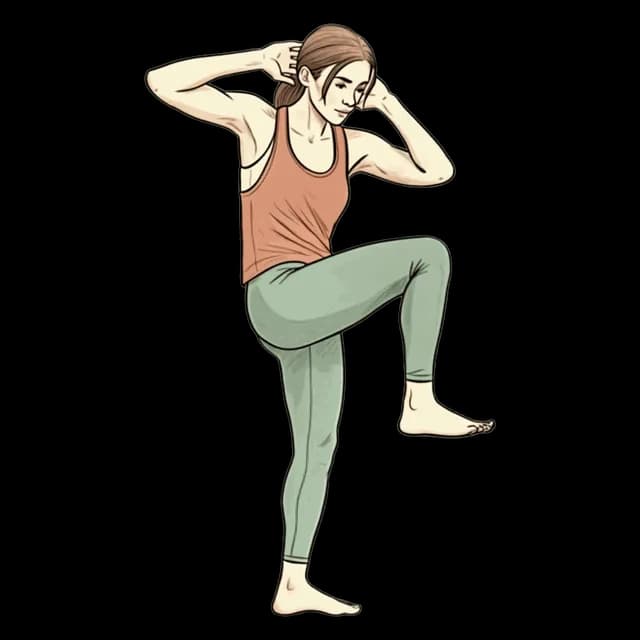 High Knee Twists illustration