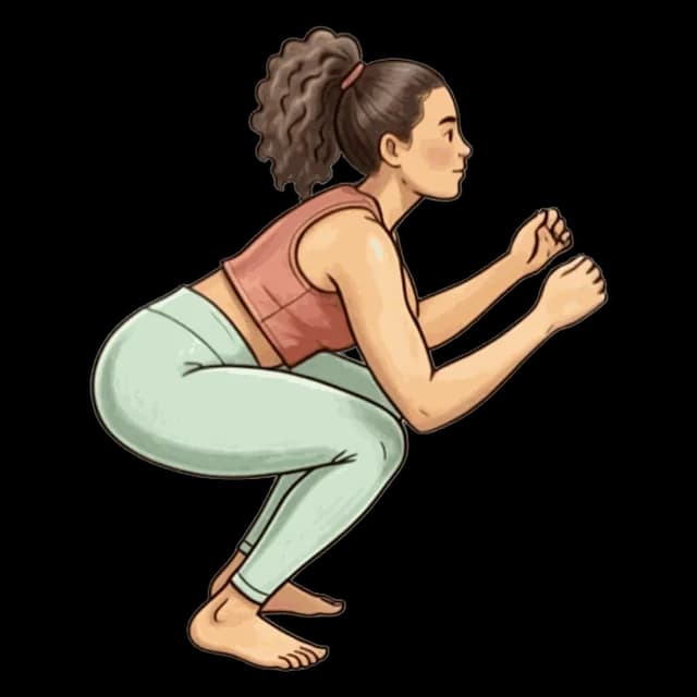 Jump Squats illustration