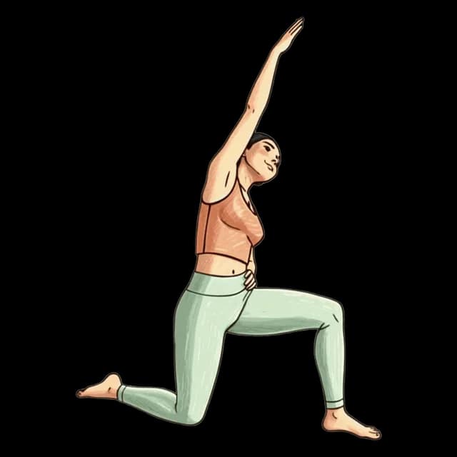 Kneeling Psoas illustration