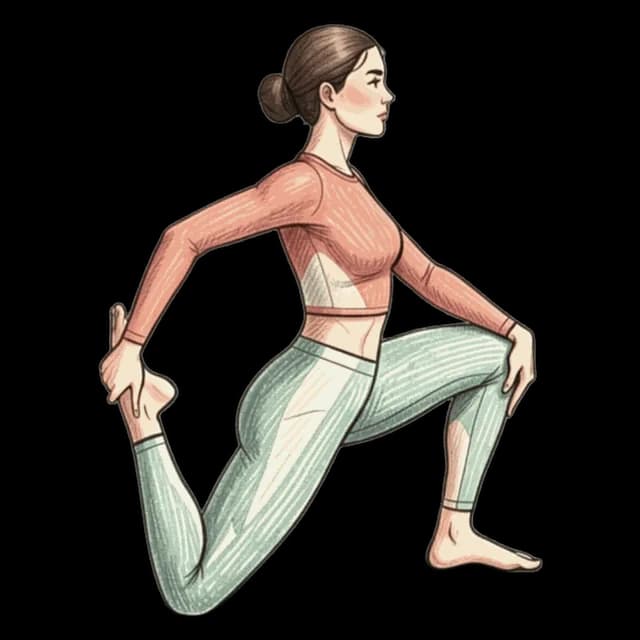 Kneeling Quad illustration