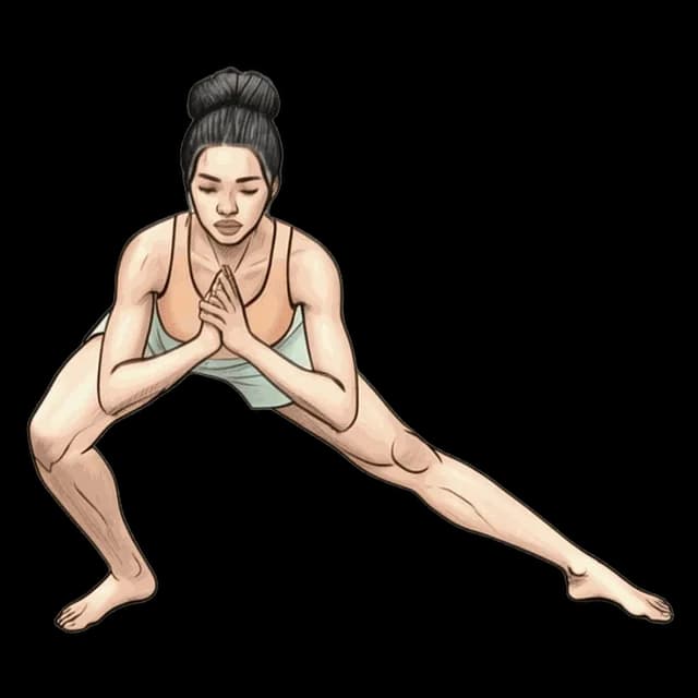 Lateral Lunge illustration