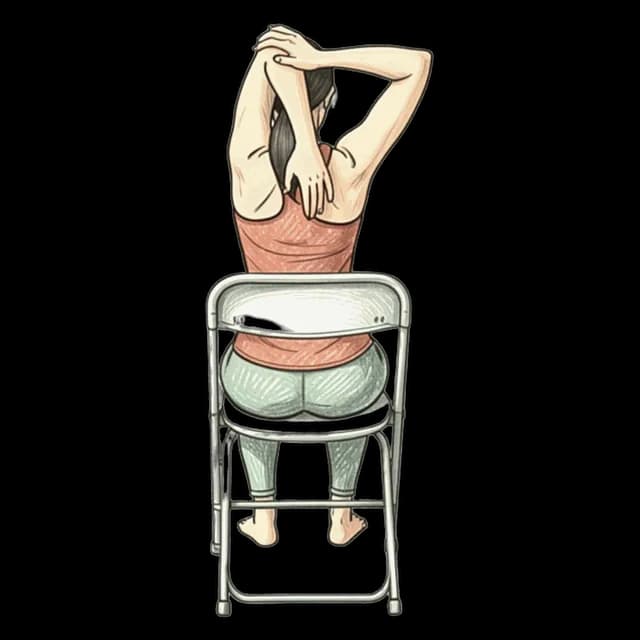 Overhead Tricep illustration