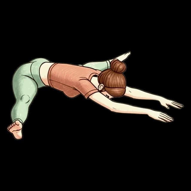 Pancake Stretch illustration