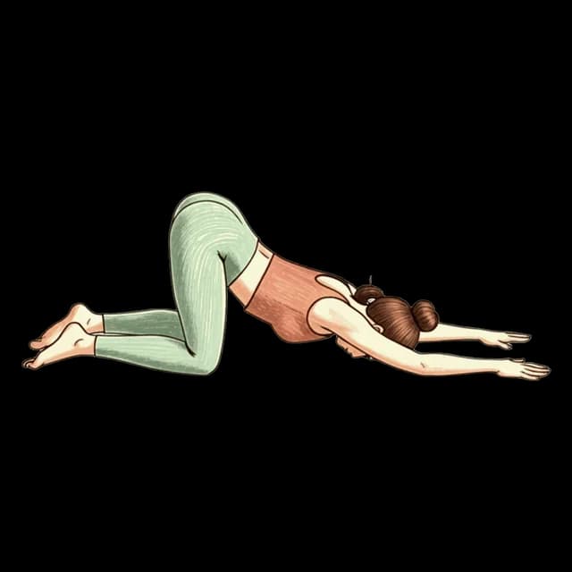 Puppy Pose illustration