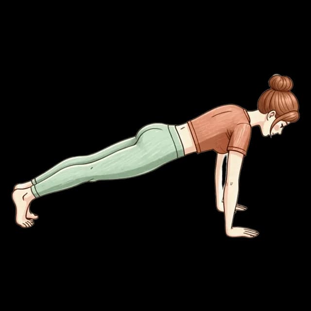 How to do Push-Ups: illustration of the pose