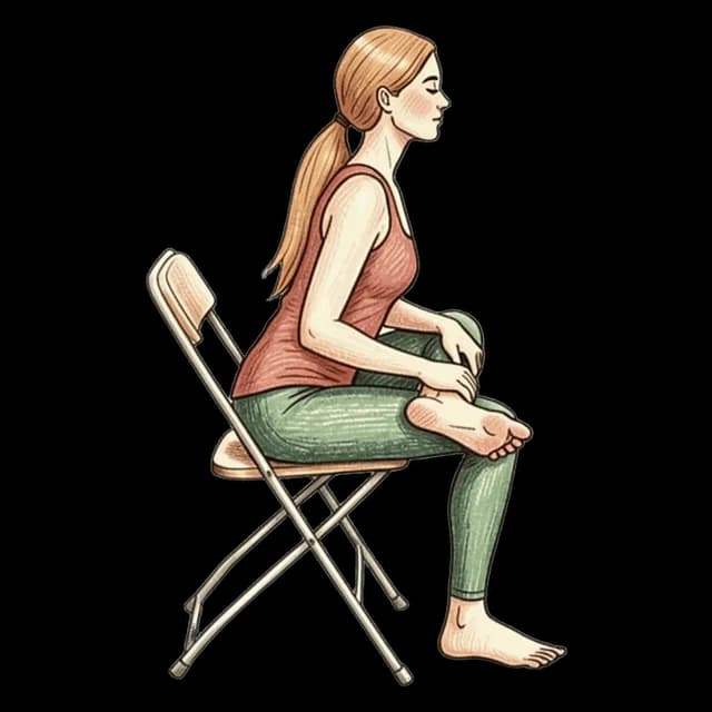 Seated Figure Four illustration
