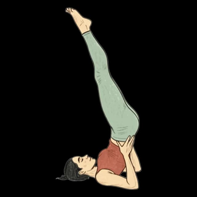 Shoulder Stand illustration
