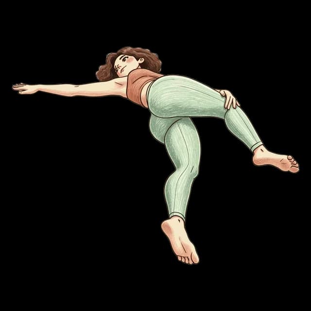 Spinal Twist illustration