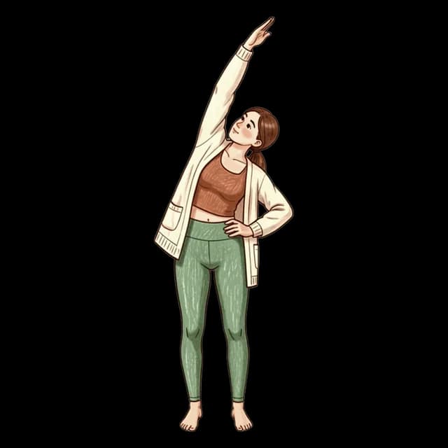 Standing Side Bend illustration