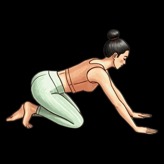 How to do Toe Stretch: illustration of the pose
