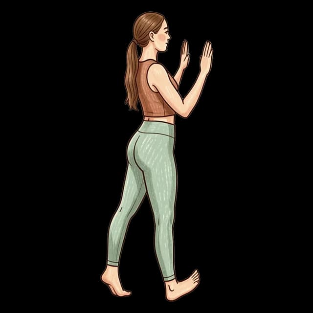 Toe-to-Wall illustration