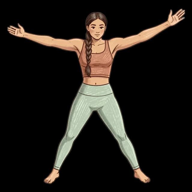 Toe Touch Twist illustration