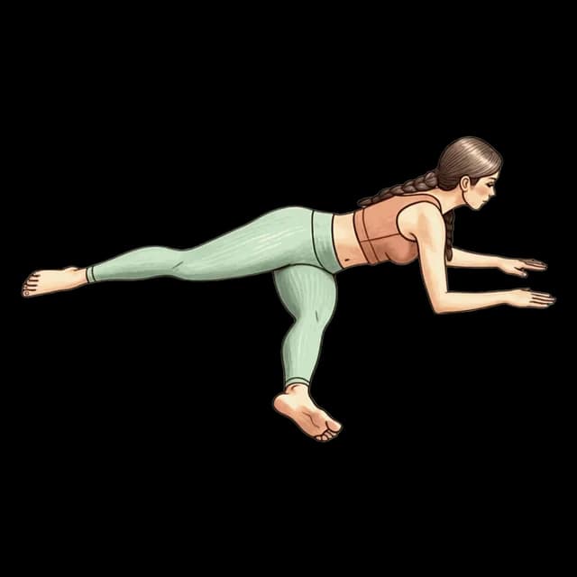 How to do Twisted Sphinx: illustration of the pose