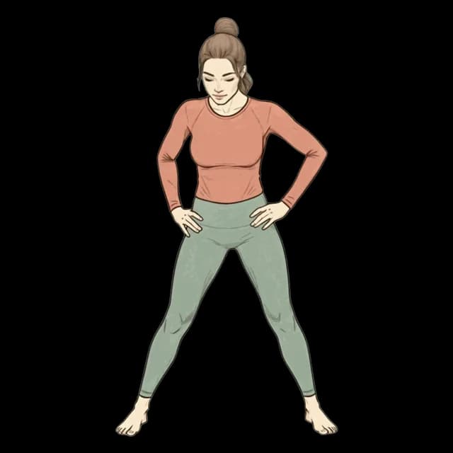 Wide Leg Torso Circles illustration